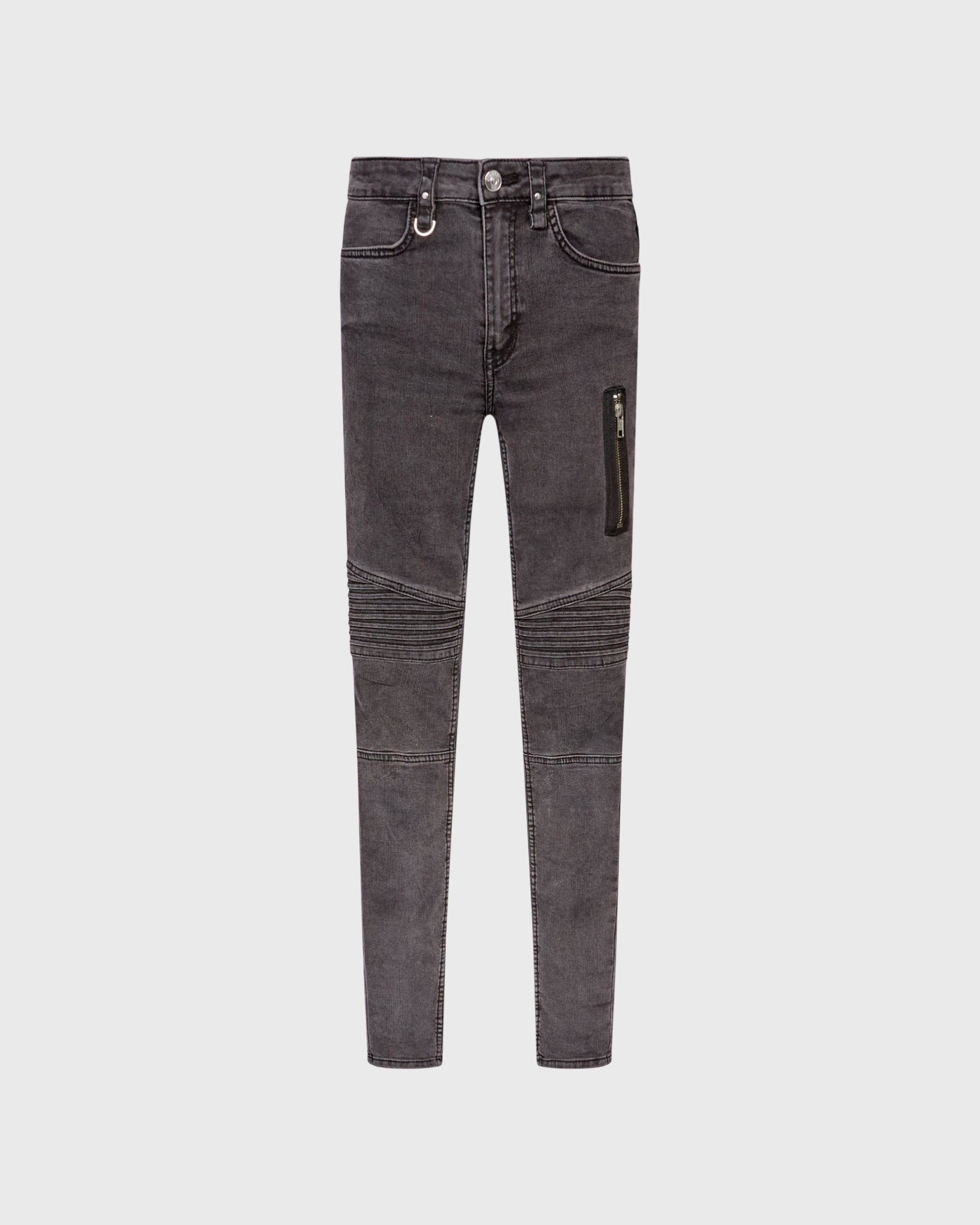 Black h&m biker jeans hotsell