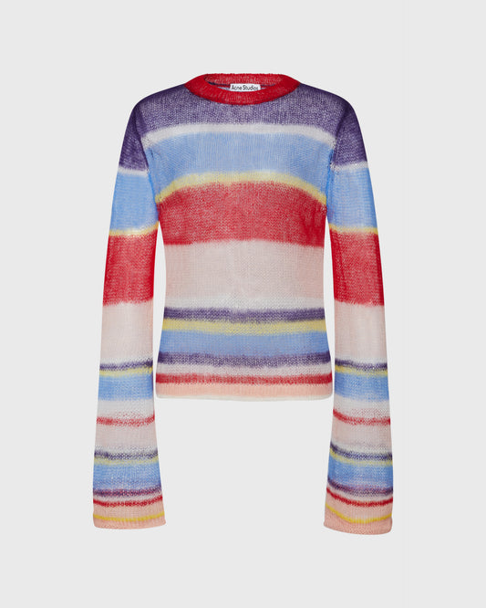 ACNE Studios Stripe knitted jumper