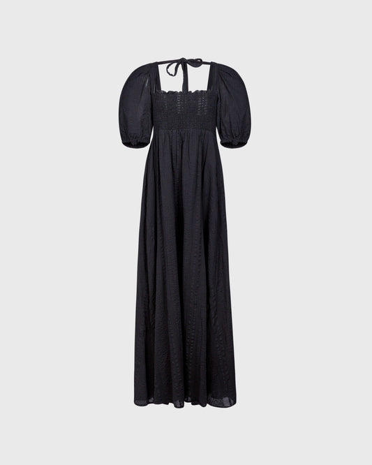 ASOS Puffy Sleeve Maxi Length Dress