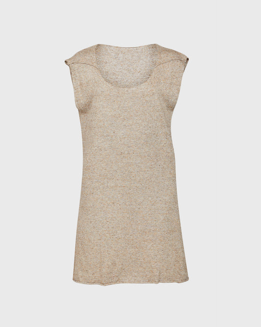 BURR Thin Knit Sleeveless Dress