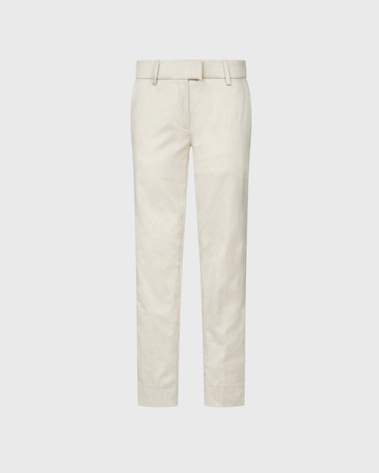 Eco Textured Skinny Fit Trousers