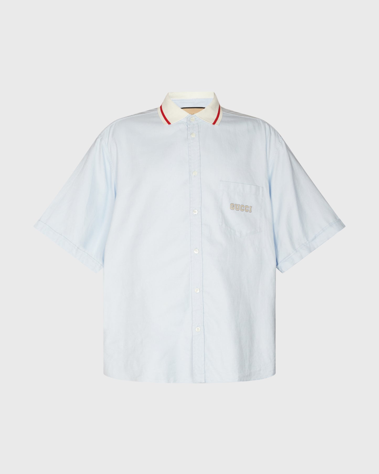 Gucci Short Sleeve Gucci pocket shirt