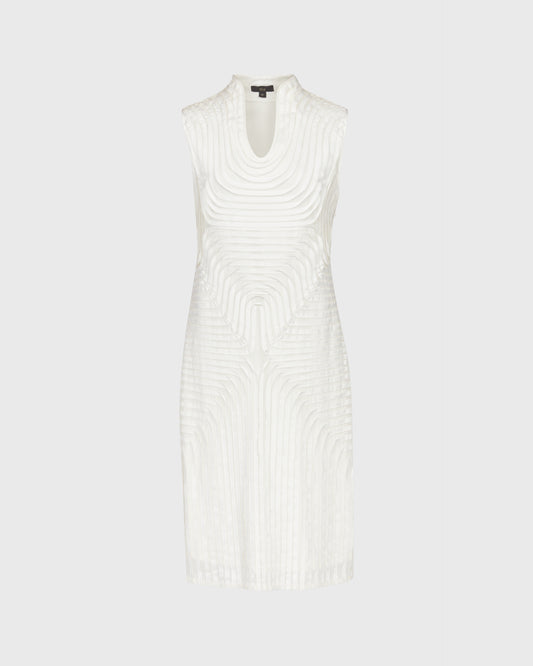 Ika Textured Midi Dress