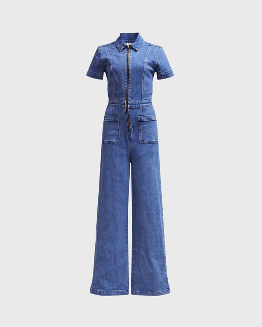 Insight 70's Denim Jumpsuit