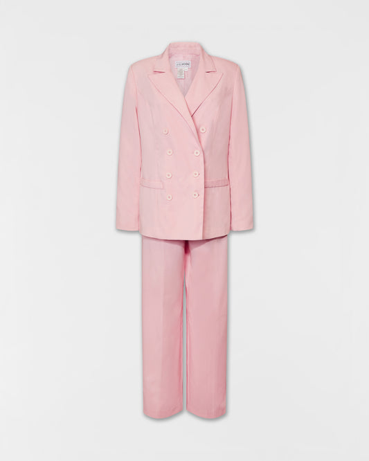 J G Hook Oversize Pink Suit
