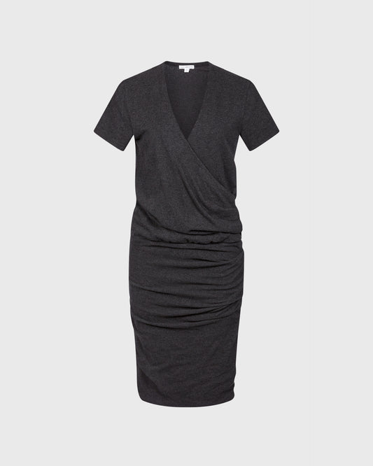 James Perse Jersey Wrap Dress