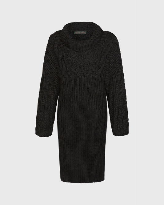 Jean-Pierre Braganza Chunky Knit Sweater Dress