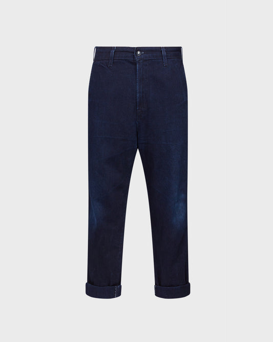 Lee Dark Wash Barrel Leg Jeans