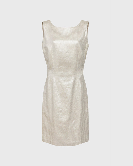 Lola Metallic Sleeveless Dress