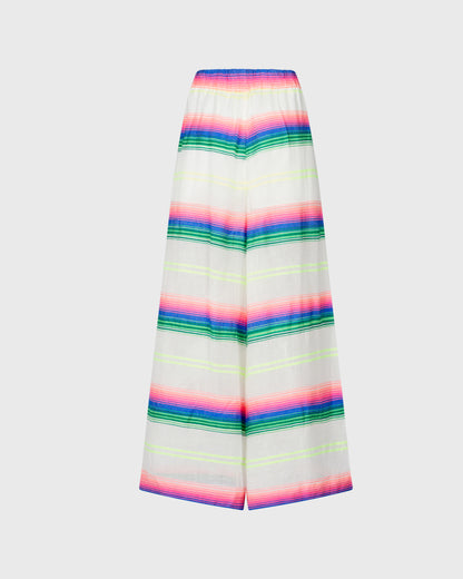 Mara Hoffman Striped Neon Culottes