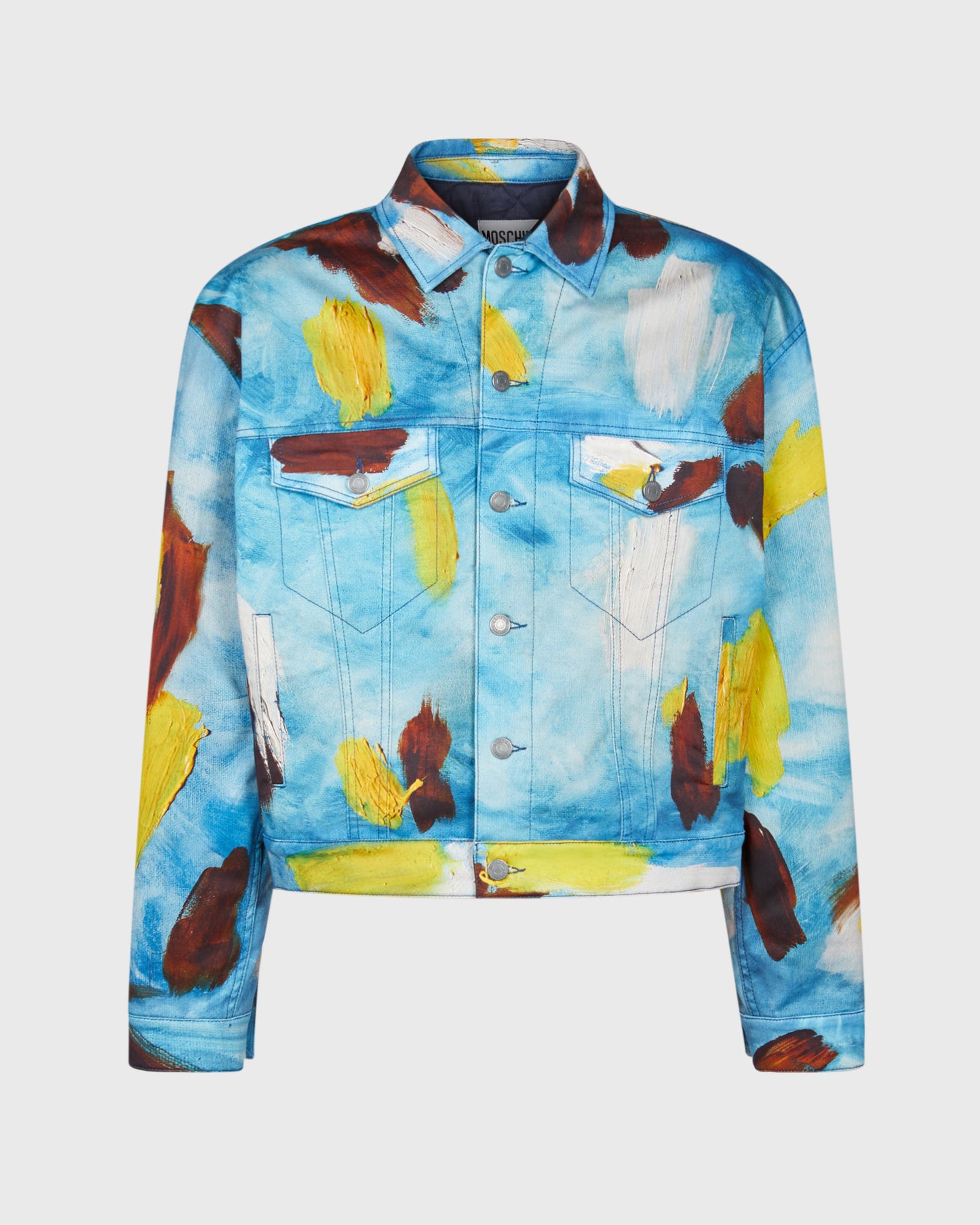 Moschino Paint Print Jacket