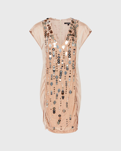 Nanette Lepore Gemstone Detail Dress