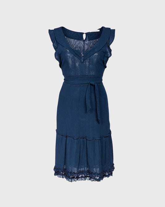 Northland Frill Detail Mesh Dress