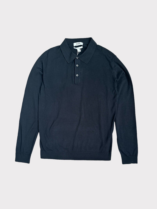 COS Collared button long sleeve