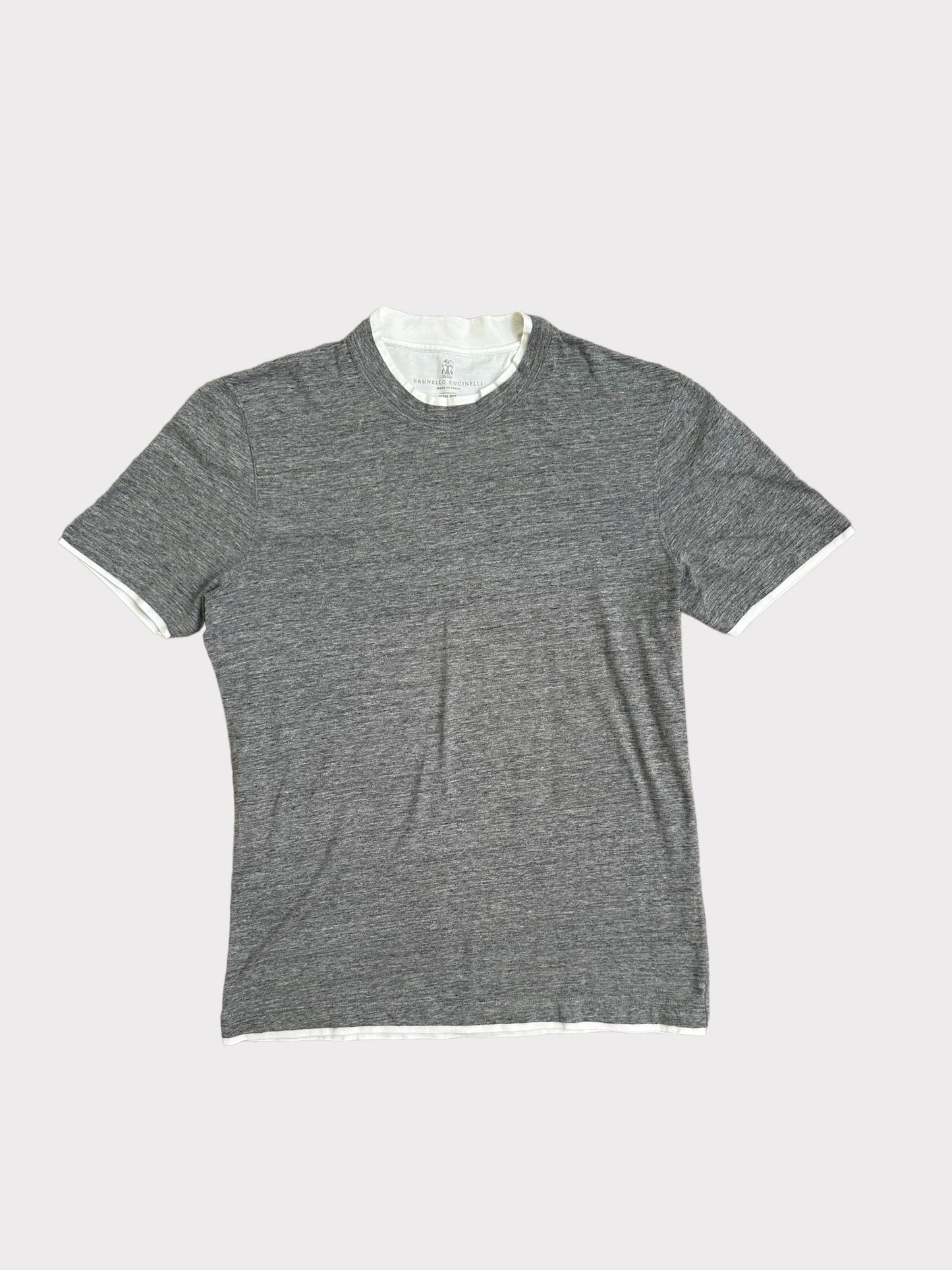 Brunello Cucinelli Double Layer Tee