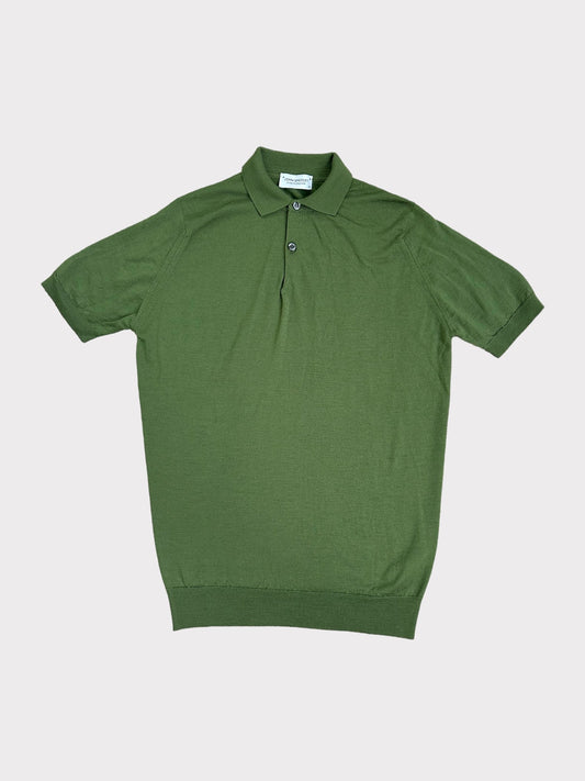 John Smedley Knitted Polo shirt