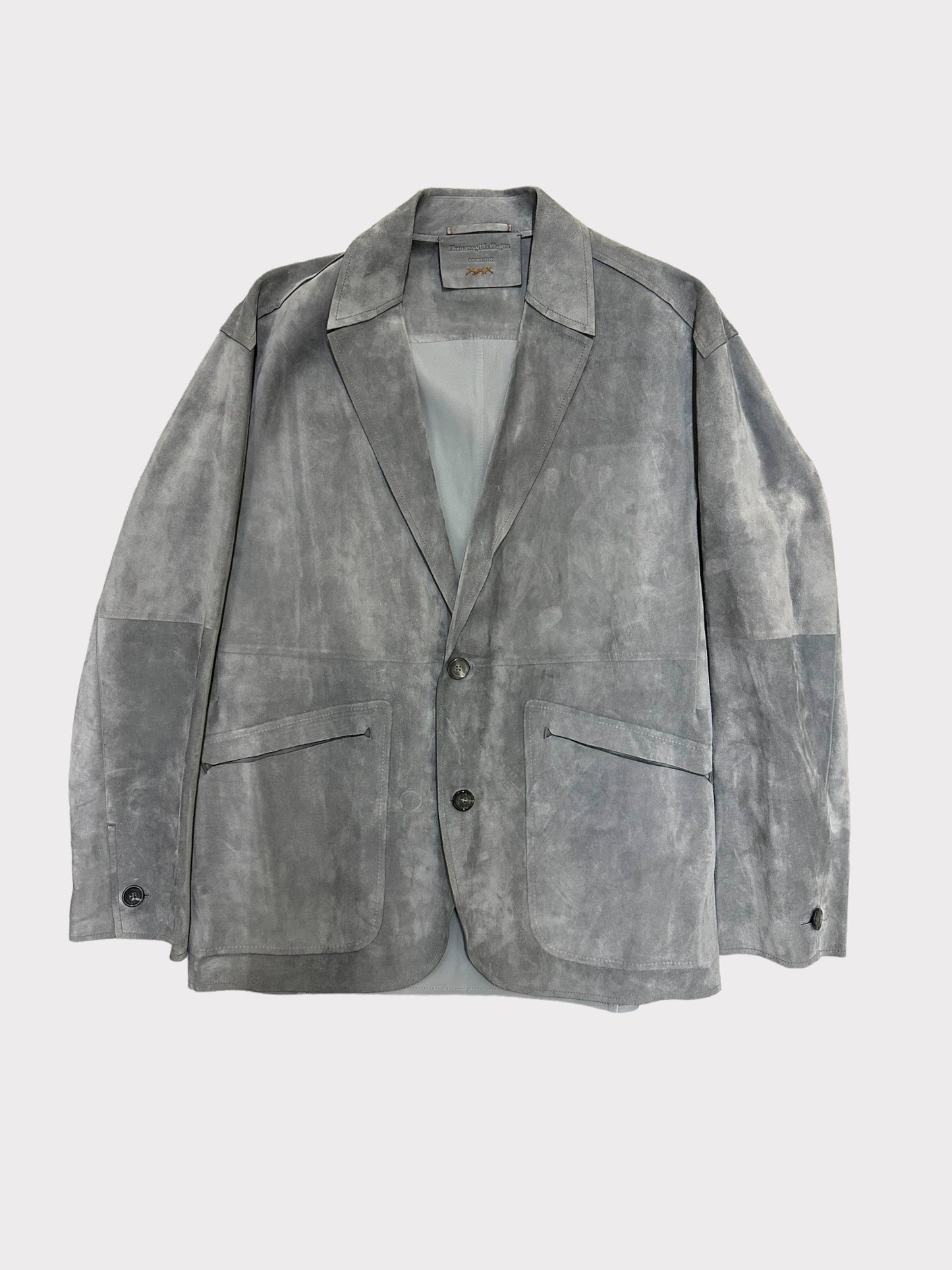 Ermenegildo Zegna Suede Blazer Jacket