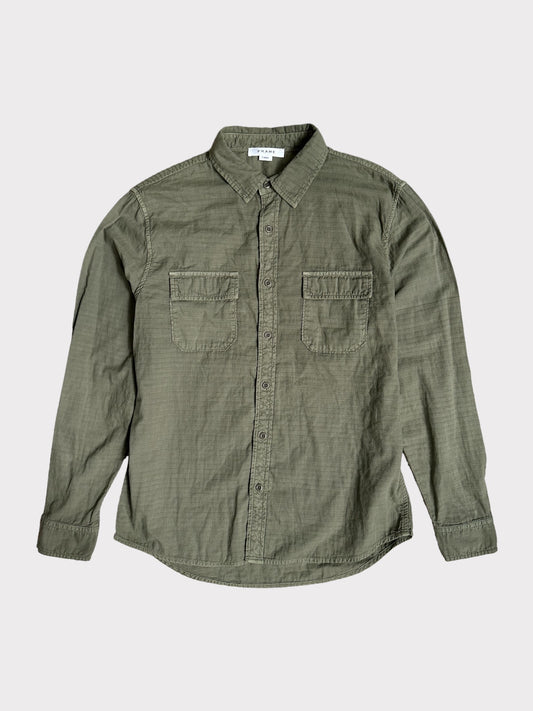 Frame Slouchy Double Pocket Shirt