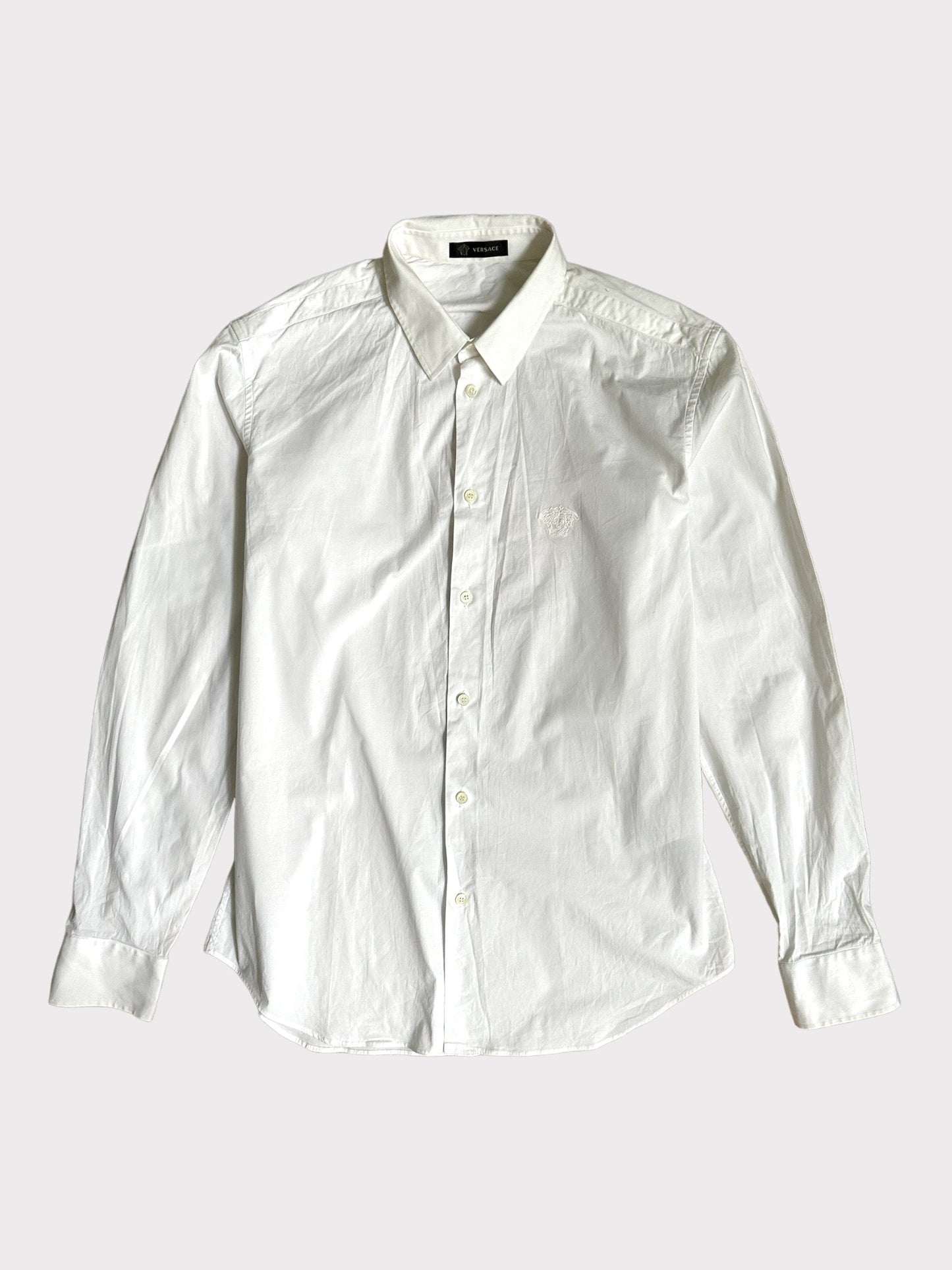 Versace Classic Stretch Cotton Shirt