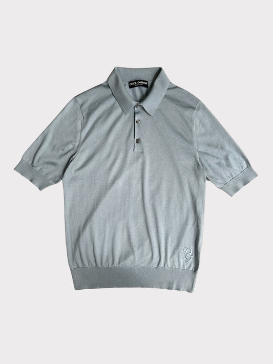 Dolce & Gabbana Polo V-Button Shirt