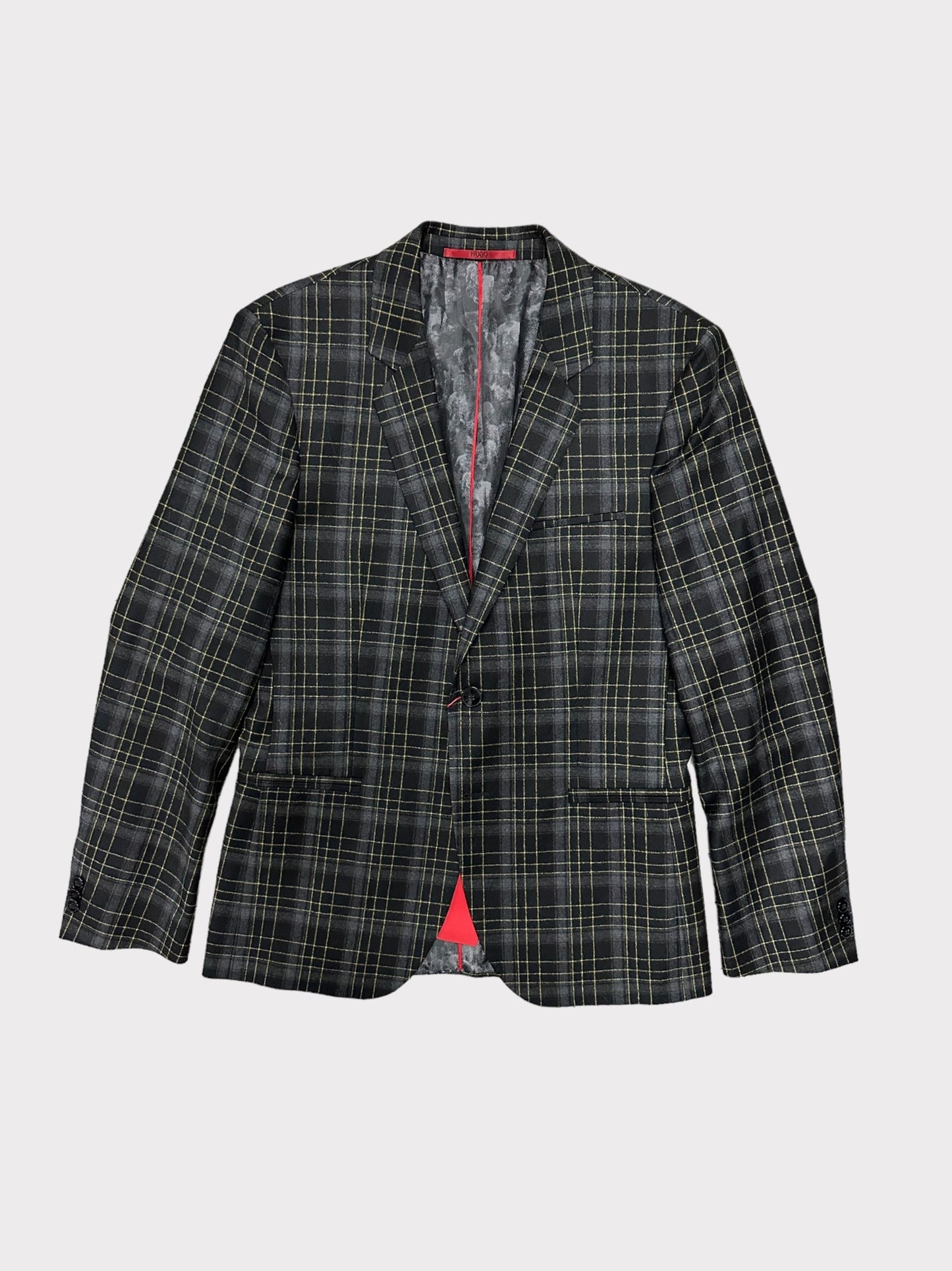 Hugo Boss Blazer with Yellow Check