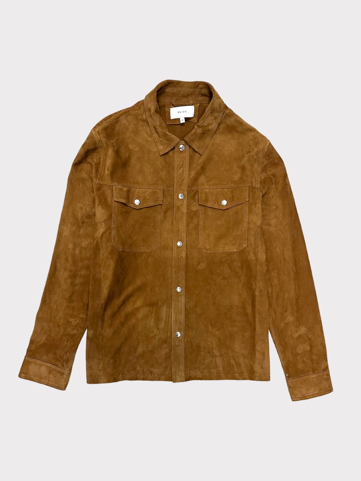 Reiss Suede shirt