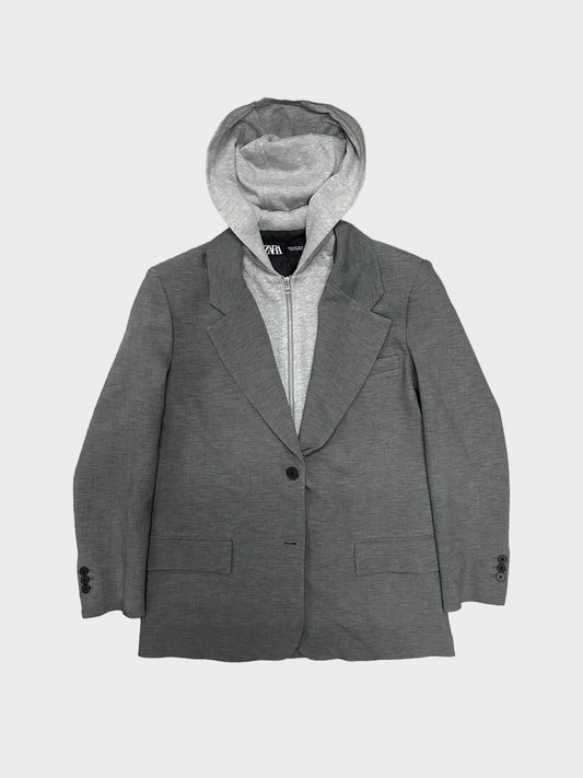 Zara Hooded Blazer