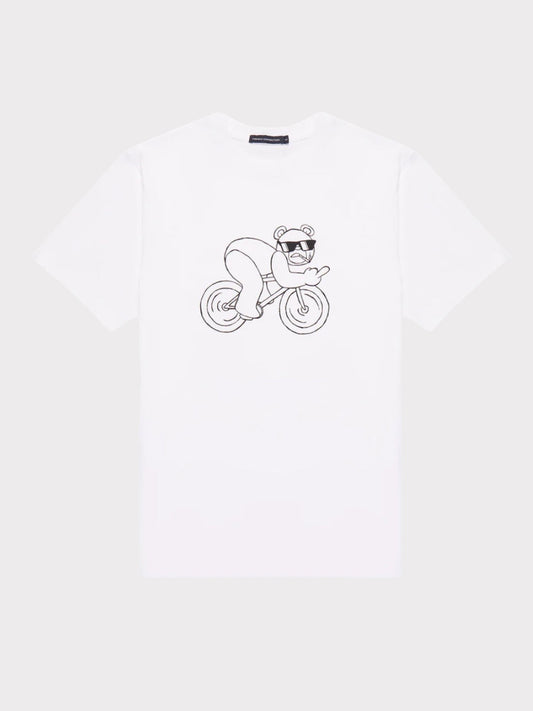 French Connection Crew neck t shirt with teddy bear graphic