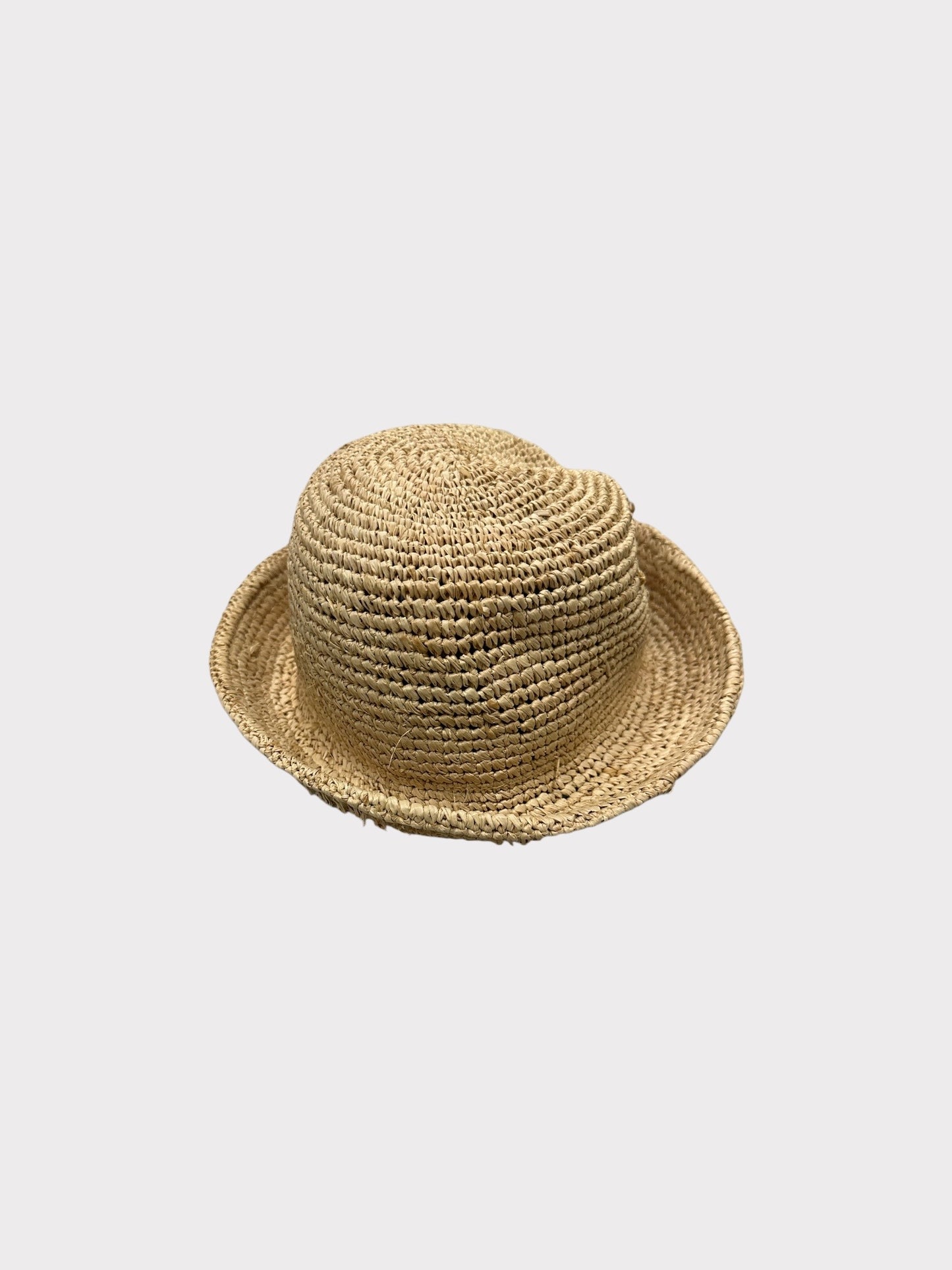 Jimmy Choo Straw Bucket Beach Hat