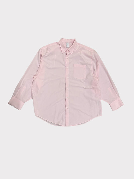 Collusion Unisex Super Oversize Shirt In Pink