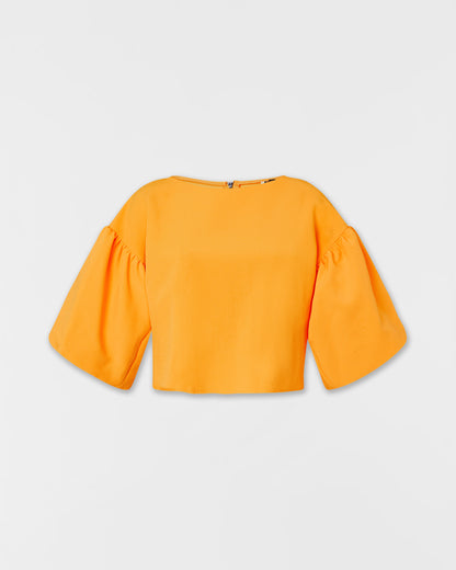 Topshop Orange Crop Top