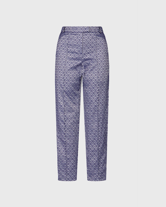 Topshop Oriental Print Trousers