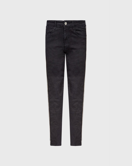 Unbranded Skinny Jeans With Side Bead Detail