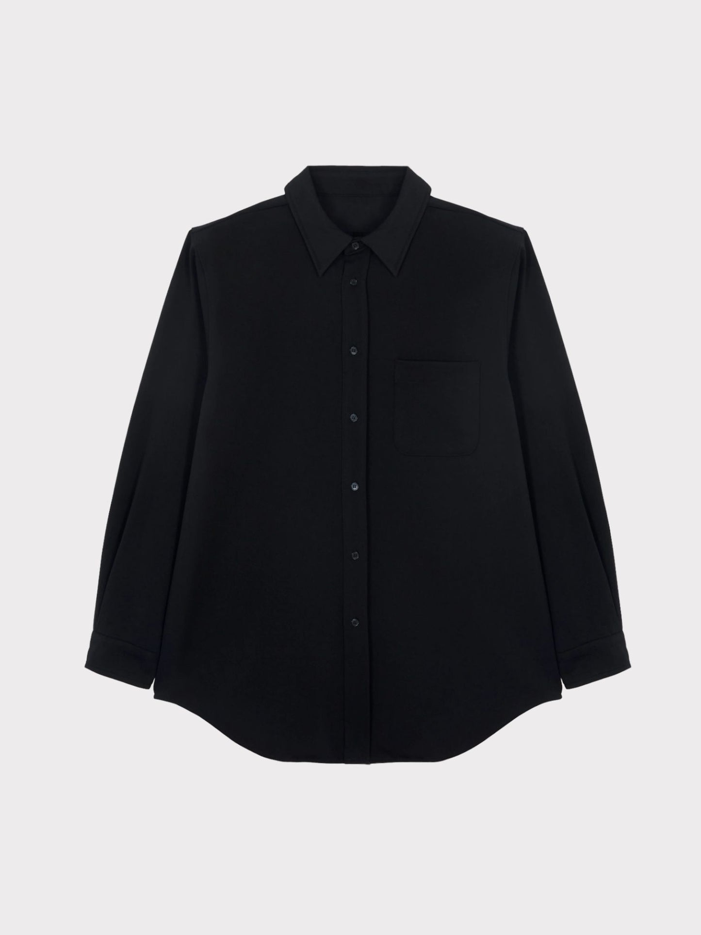 The Frankie Shop Hollis Padded Shoulder Shirt