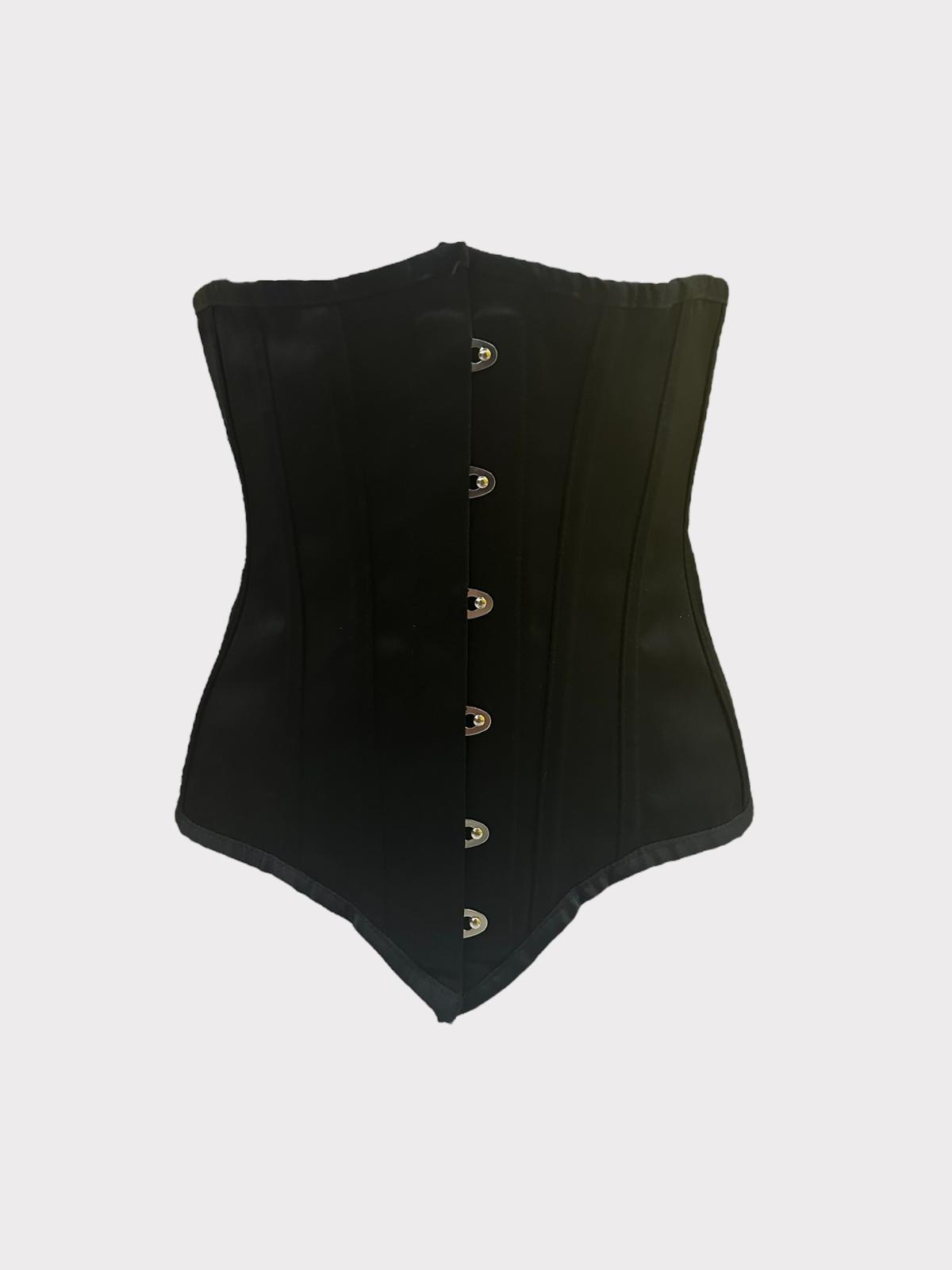 Corset Story Black tie up corset top