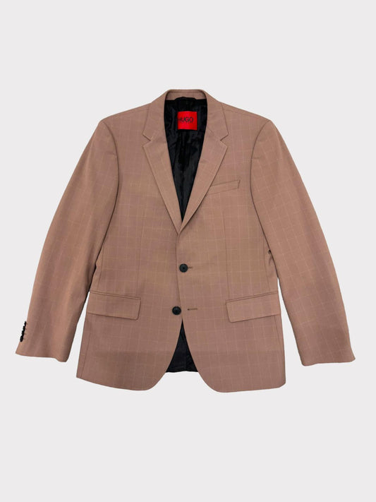 Hugo Boss Classic blazer with white check