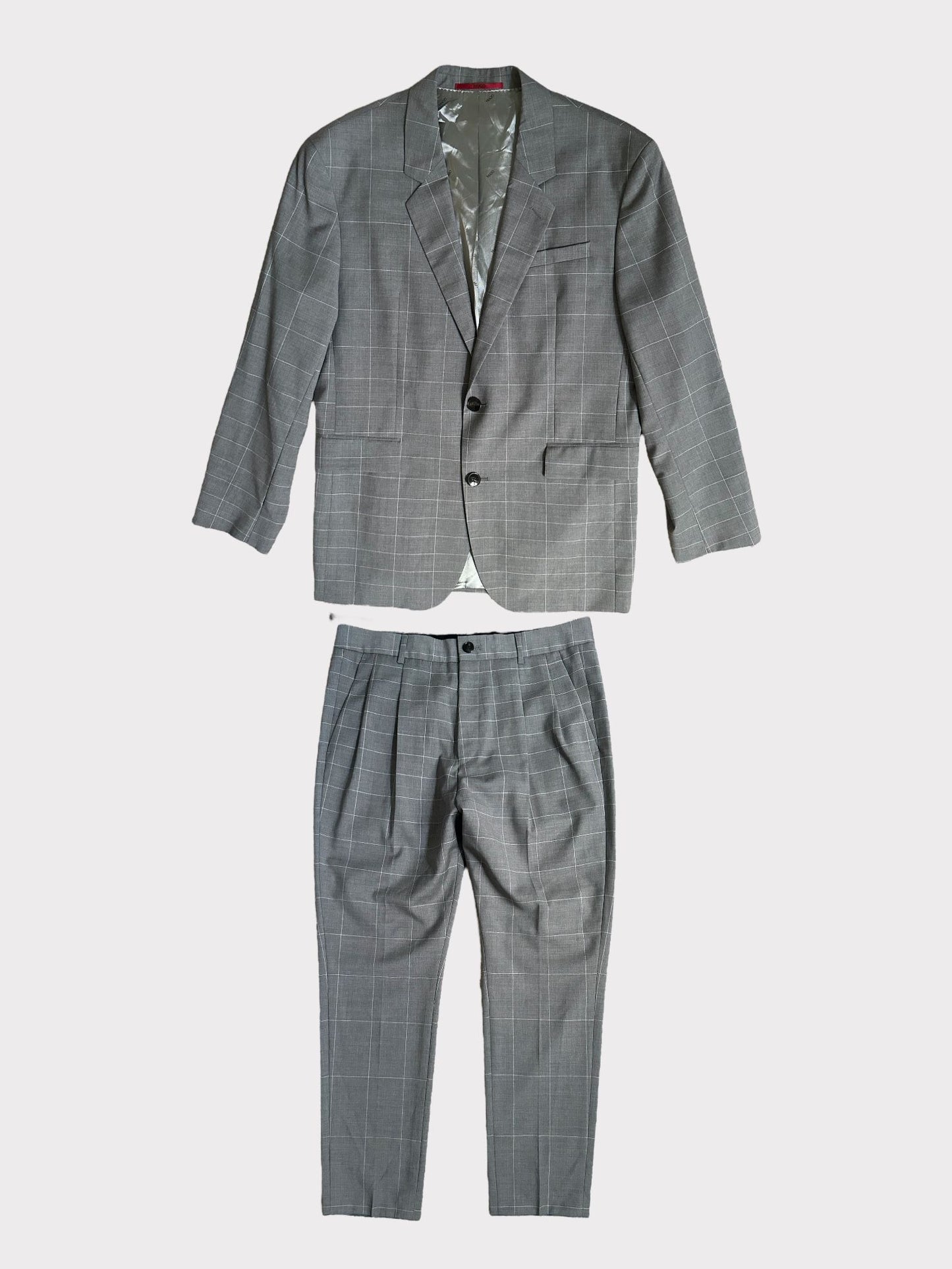 Hugo Boss Check Suit