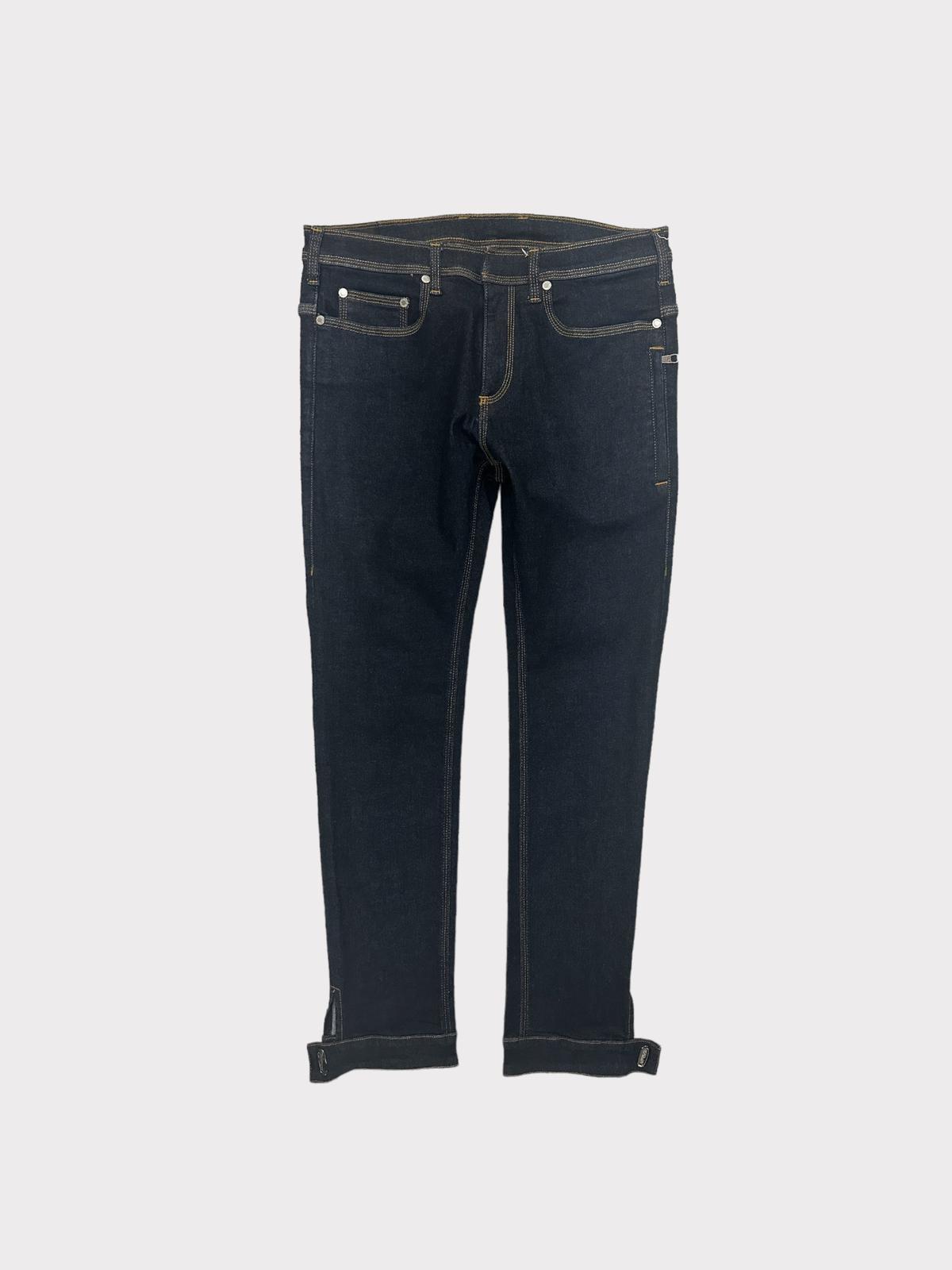 Neil Barrett Cuffed Skinny Fit Jeans