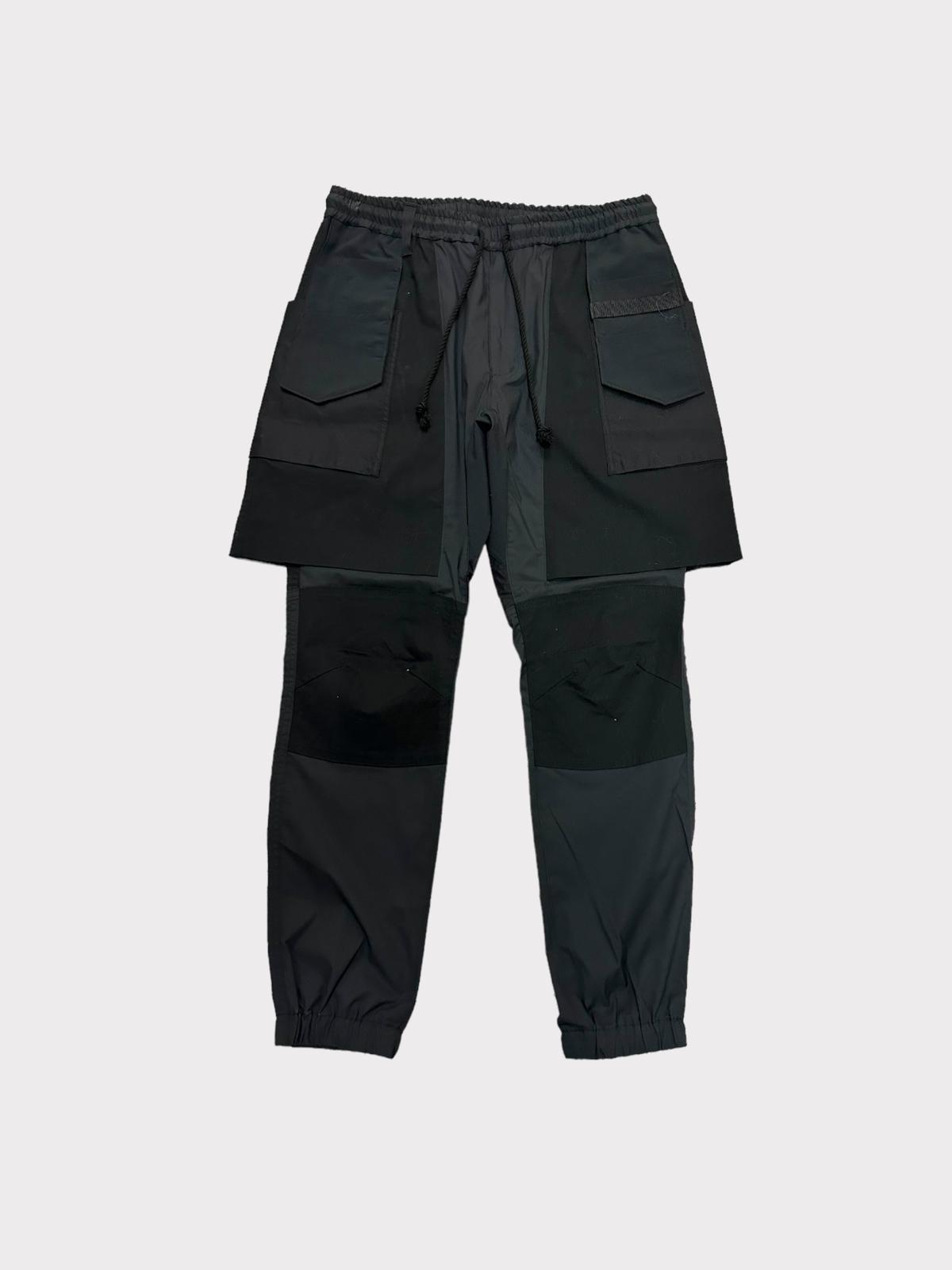 White Mountaineering Windbreaker Trousers with Over Shorts