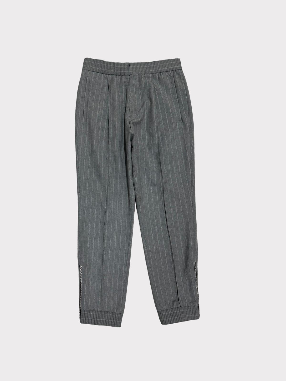 Hugo Boss Striped Trousers with Zips