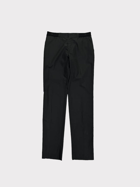 Alexander McQueen Trousers with Logo Waistband