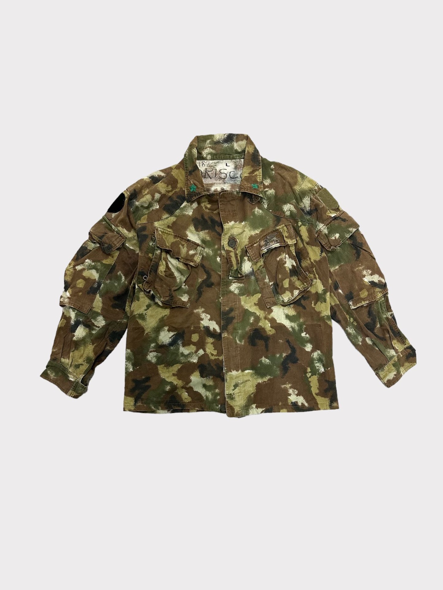 Vintage Italian Camo Army Jacket