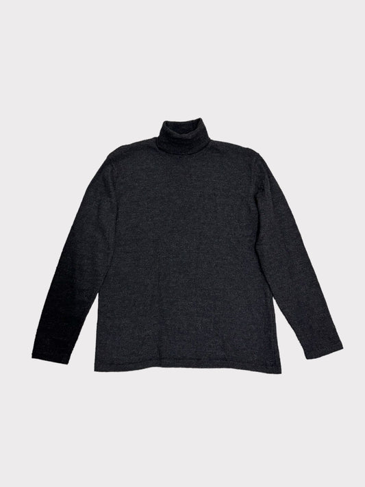 Hugo Boss Roll Neck With Red Collar Detail