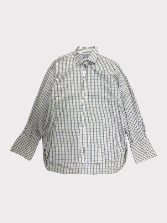 Hilditch & Key Blue Check Shirt