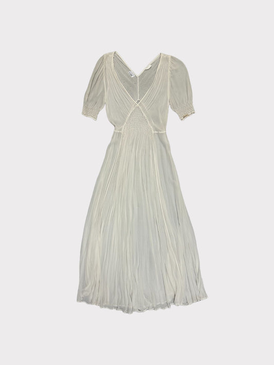 Ghost Sheer Flowy Dress