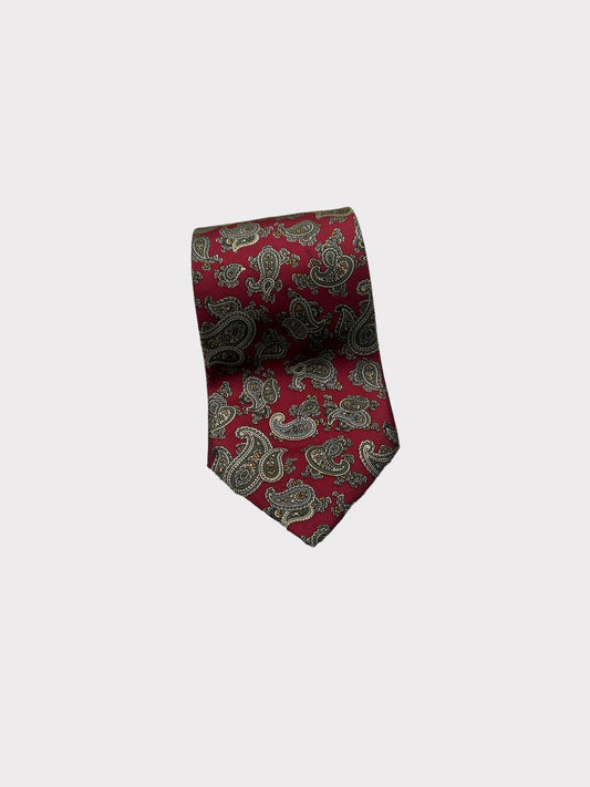 Leonardo Plielli Paisley Neck Tie