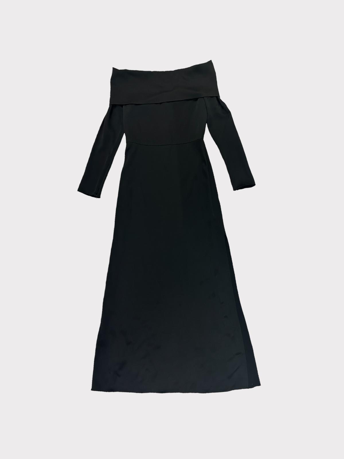 Theory Off Shoulder L/S Gown