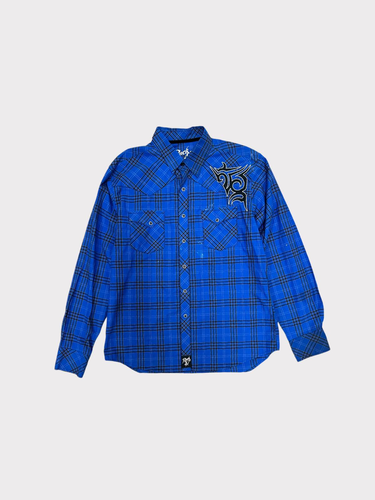 Wrangler Plaid Shirt With Symbol