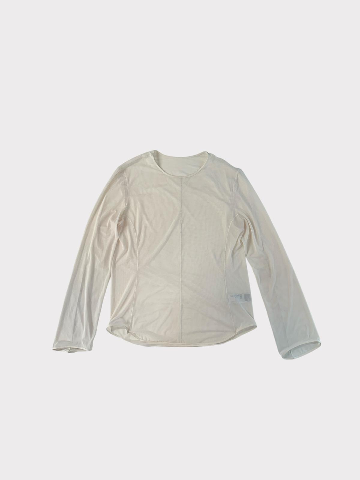 Uniqlo Loose Mesh Long Sleeve Top