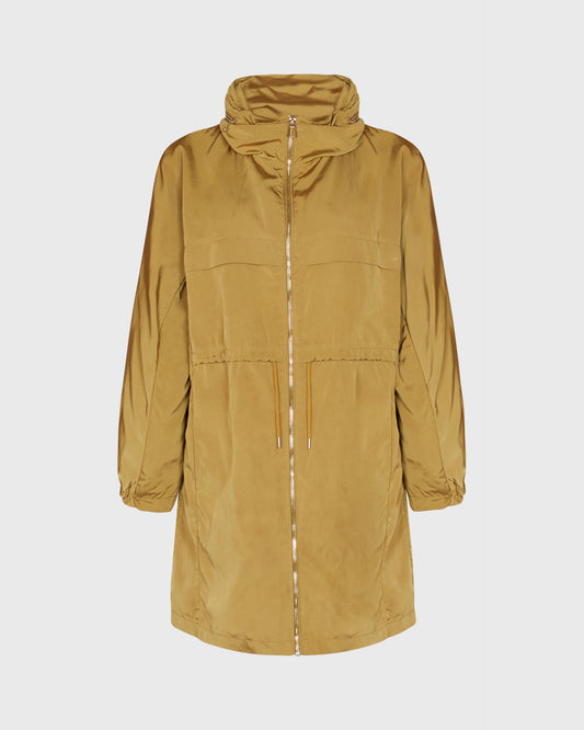 Zara Midi Coat with Consealed Hood